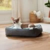 Frisco Sherpa Orthopedic Bolster Cat & Dog Bed -Pet Supply Store 144819 MAIN. AC SS1800 V1665684199