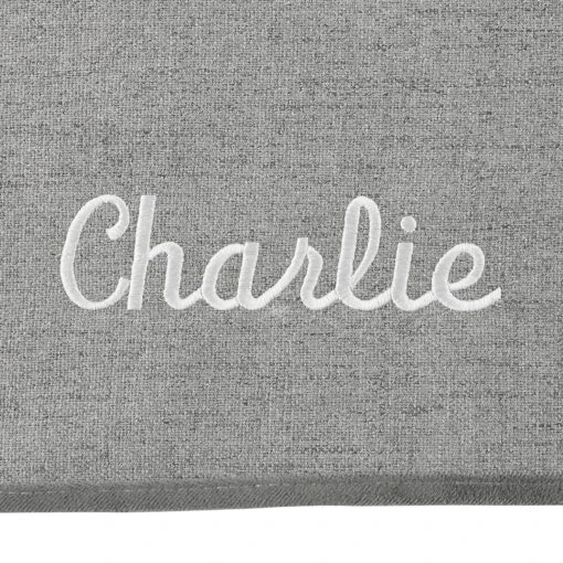 Frisco Faux Linen Personalized Dog & Cat Blanket -Pet Supply Store 234954 PT5. AC SS1800 V1597844458