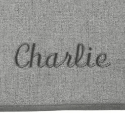 Frisco Faux Linen Personalized Dog & Cat Blanket -Pet Supply Store 234954 PT6. AC SS1800 V1597844460