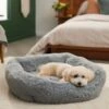 Frisco Eyelash Rectangular Bolster Cat & Dog Bed -Pet Supply Store 270861 MAIN. AC SS1800 V1626881934