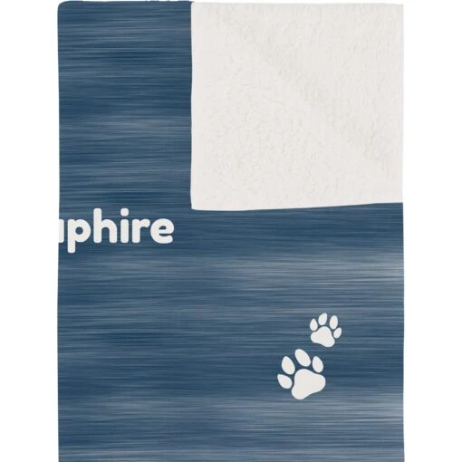 Frisco Personalized Heathered Sherpa Cat & Dog Blanket, 30" X 40" -Pet Supply Store 303838 PT2. AC SS1800 V1637609829