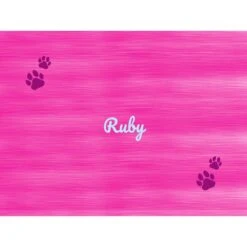 Frisco Personalized Heathered Sherpa Cat & Dog Blanket, 30" X 40" -Pet Supply Store 303838 PT4. AC SS1800 V1637610279