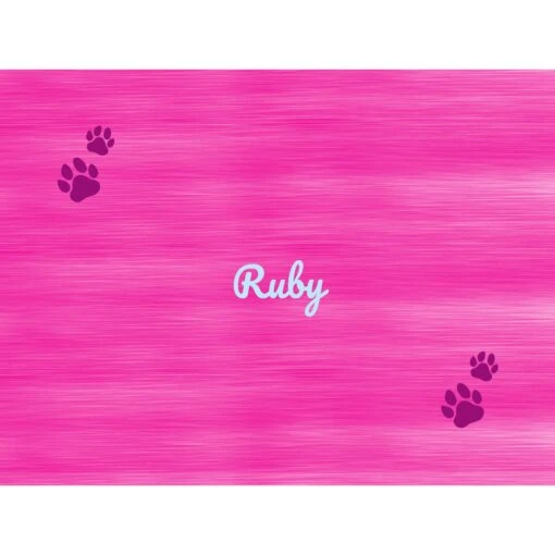 Frisco Personalized Heathered Soft Fleece Cat & Dog Blanket, 30" X 40" -Pet Supply Store 304005 PT4. AC SS1800 V1637609384