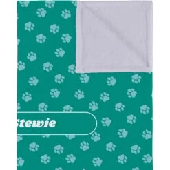 Frisco Personalized Paws Soft Fleece Cat & Dog Blanket, 30" X 40" -Pet Supply Store 304007 PT2. AC SS1800 V1637608937