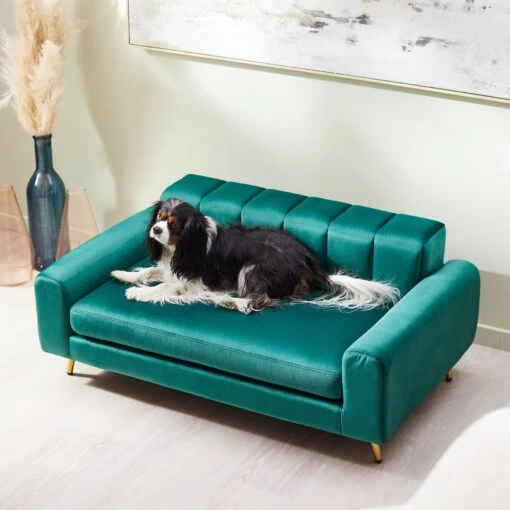 Frisco Elevated Art Deco Dog & Cat Sofa Bed With Removable Cover -Pet Supply Store 331623 MAIN. AC SS1800 V1644954699