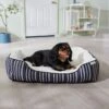 Frisco SW Stripe Rectangular Dog & Cat Cuddler -Pet Supply Store 333893 MAIN. AC SS1800 V1658719229